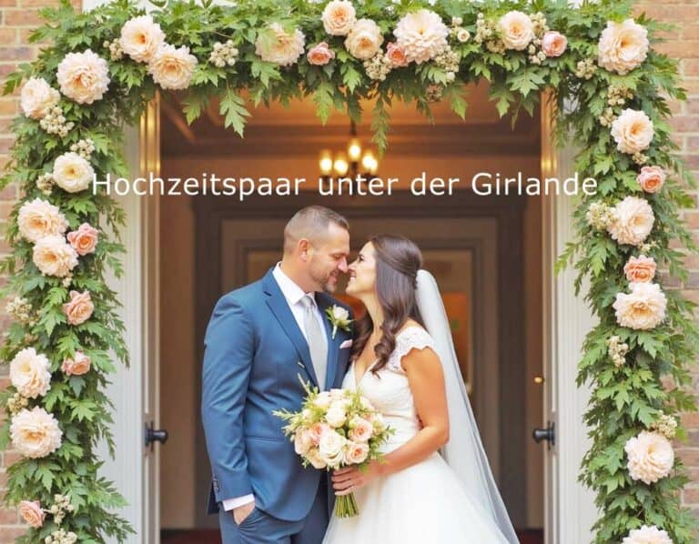 Mehr über den Artikel erfahren Wann hängt man die Girlande zur Hochzeit auf?